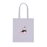 Lille My maler blomster - Tote Bag